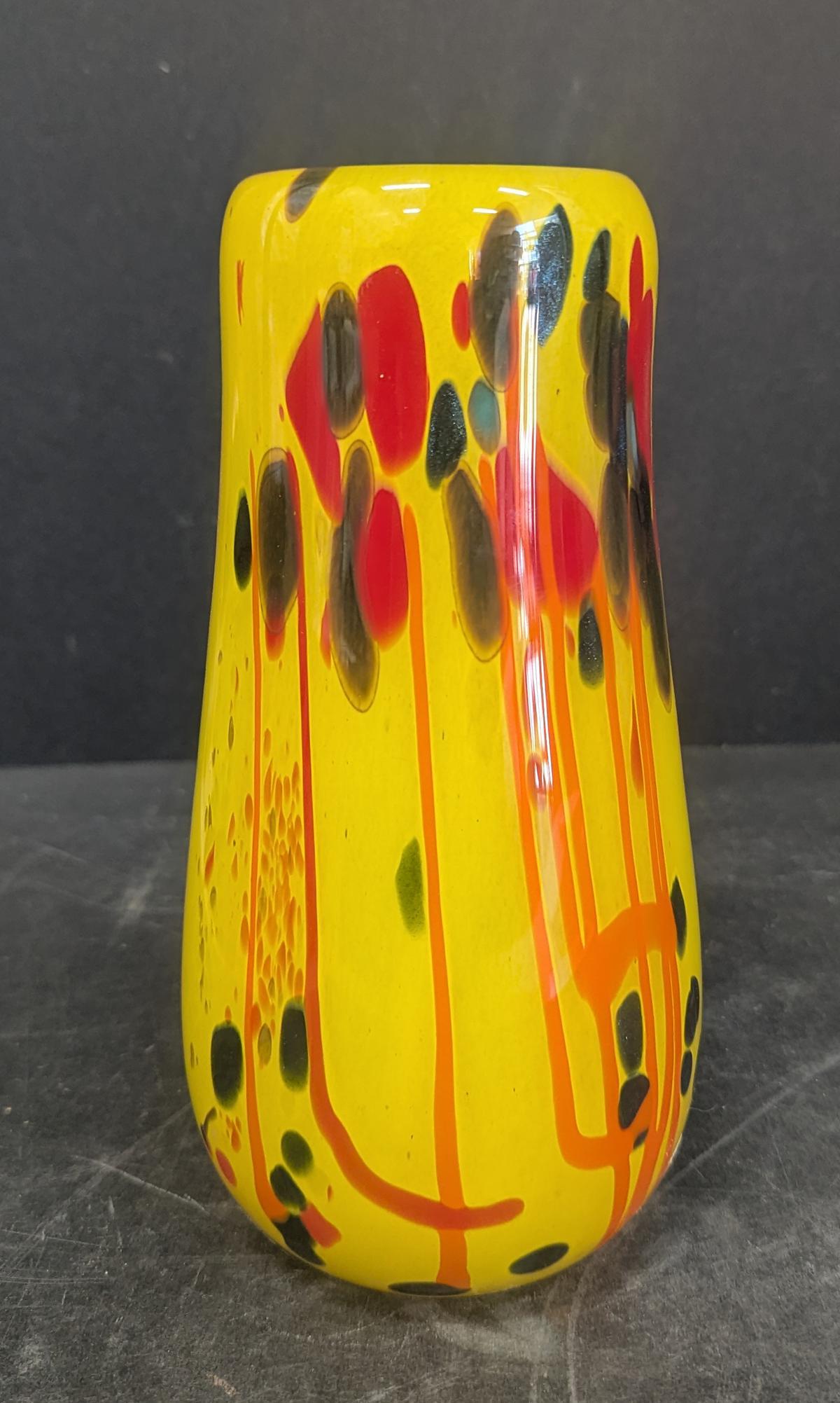 534 Yellow Vase