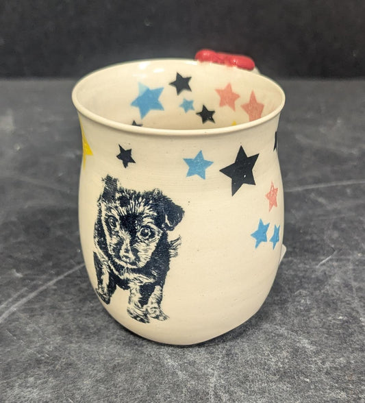 153 Puppy Mug w Heart