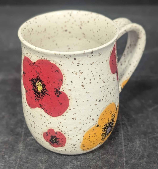 148 Poppy Flower Mug