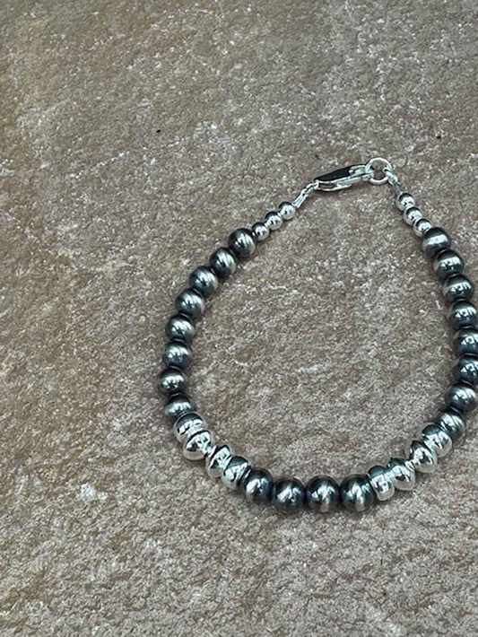 5067 Oxidized SS Bracelet
