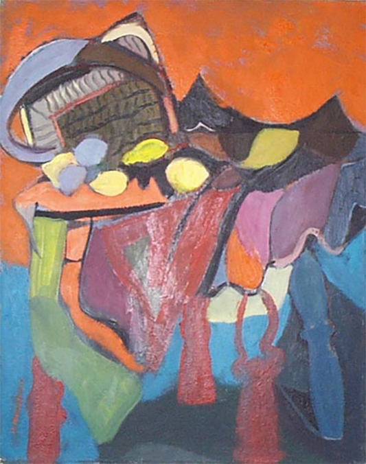 Untitled (Still Life with Lemons and Basket)