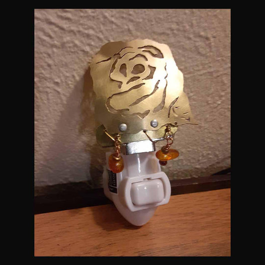 207 Night Light Silhouette- Rose