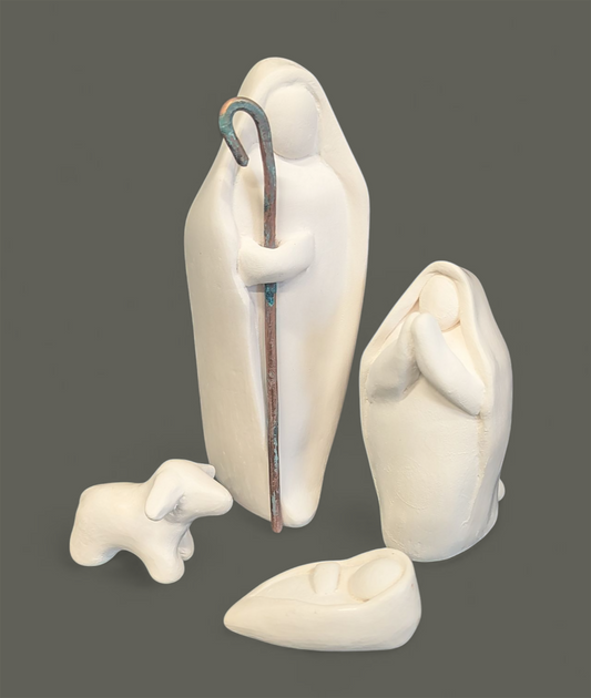 342 4 pc Nativity set