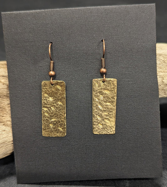 Brass Earrings 535