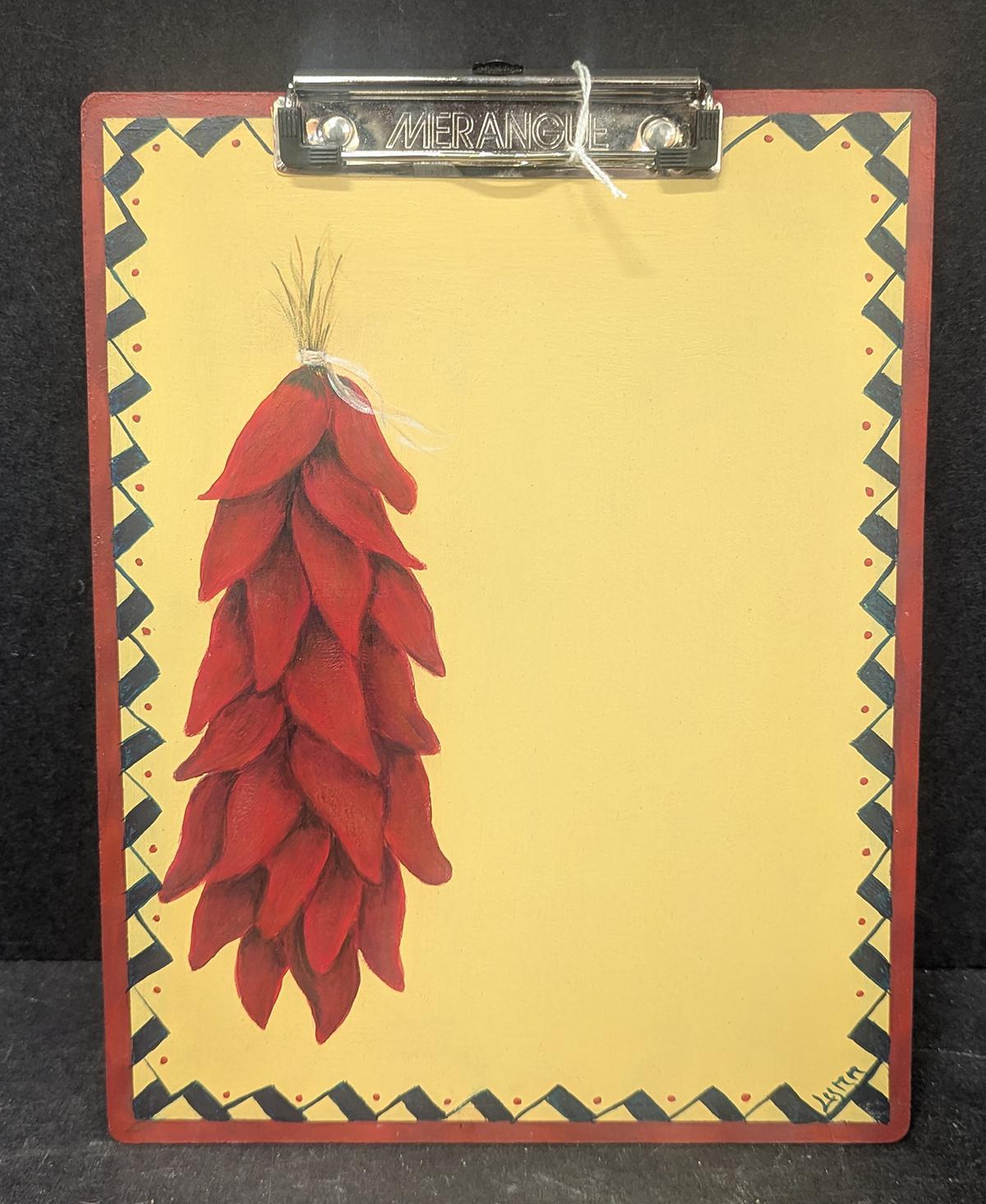 351 Chili Ristra Clip Board