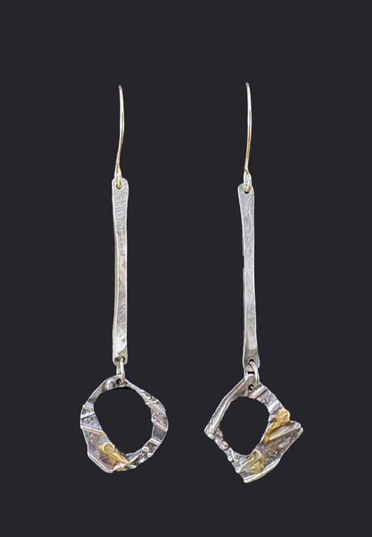 349 2 pc, Dangely windows 5/8" wide