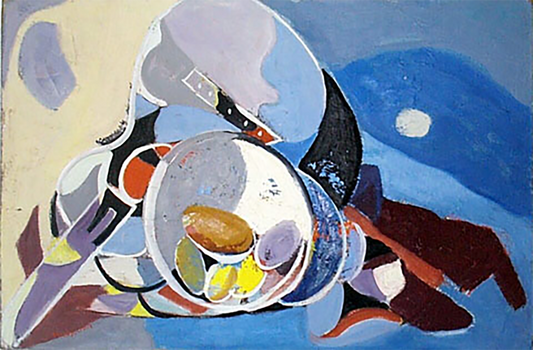 Untitled Abstract Blue