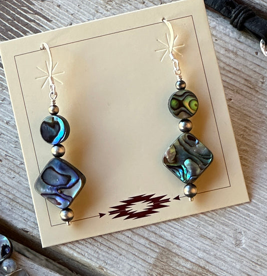 Abalone Earrings 1468