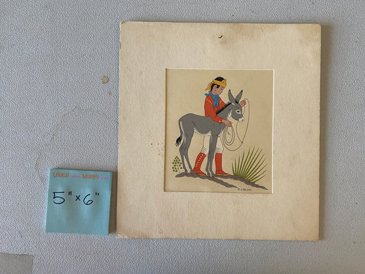 Untitled-Boy and Donkey Item_288