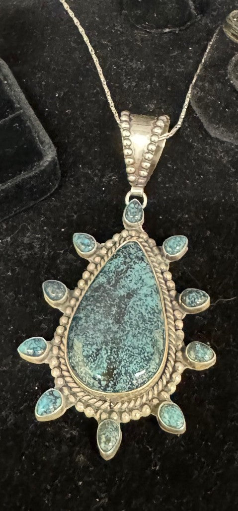 Blue Turquoise Necklace