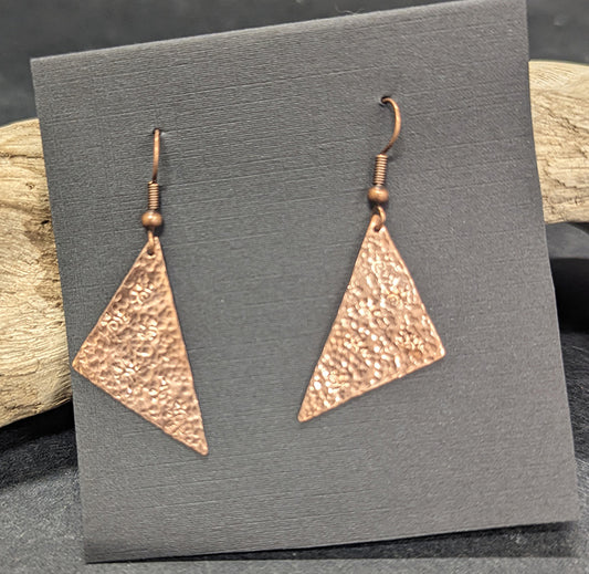 Copper Earrings 537