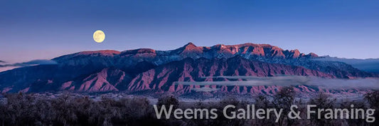 Sandias At Dusk 1241 Infused Aluminum Photography