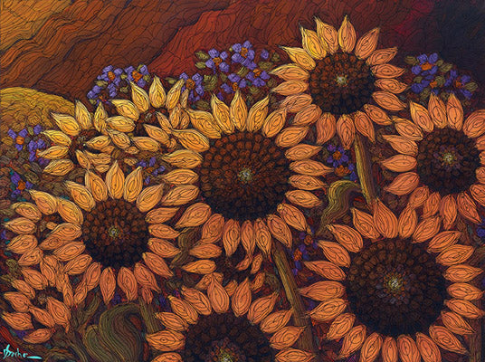 Canyon Sunflowers P44