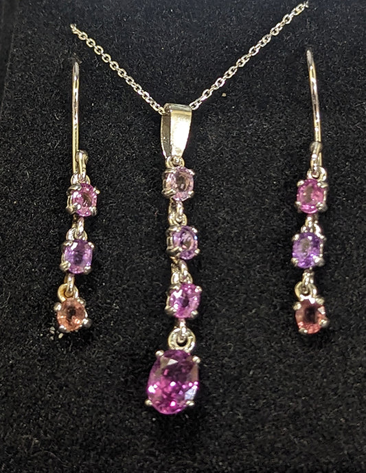 Pink Sapphire Set 697