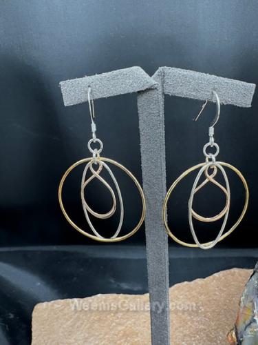 Infinity Earrings by Suzanne Woodworth