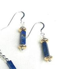 Lapis Earrings by Suzanne Woodworth
