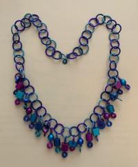 Anodized Aluminum Necklace by Carolyn Henderson
