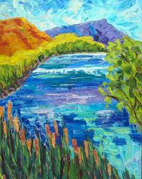 Along the Rio Grande by Michelle Chrisman