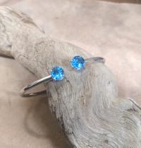 Blue Topaz Bracelet by Mel Koven