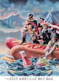 Great American Hotdog by Russel Ball