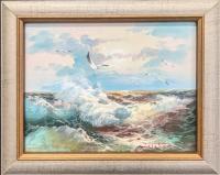 Crashing Waves w/Seagulls by Misc Owned