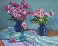 Tea Roses by Sarah Blumenschein