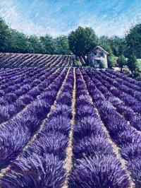 Purple Pathways by Edna Beauchemin