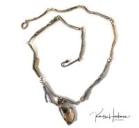Apple Branch Twig Necklace by Karla Hackman