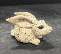 Speckled Bunny Figurine by Kathy Lovell