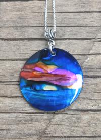 Blue Moon II Necklace by Rose Moore