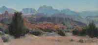 Zion Canyon From Above by Katherine Irish