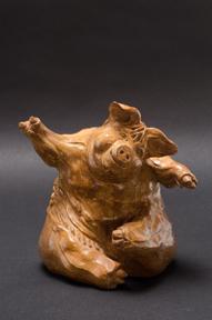 My Sophia (Dancing Pig) by Michele VandenHeuvel