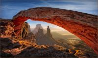 Magical Mesa Arch by Dennis Chamberlain