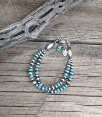 Navajo Pearl Bracelet by Myra Gadson