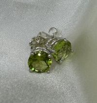 Peridot Earrings by Suzanne Woodworth