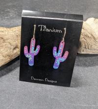 Cactus Earrings by Dawson Design