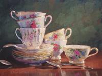 Teacups and Spoons by Sarah Blumenschein