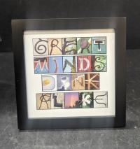 Great Minds Dink Alike - Bl by Linda Cecil