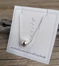 Eunity Sterling Silver Necklace by Suzanne Woodworth