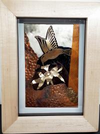 MetalScape- Hummingbird Feast by Barbara Shewnack