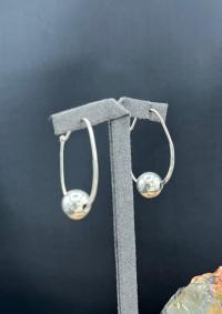Sterling Silver Hoops by Suzanne Woodworth