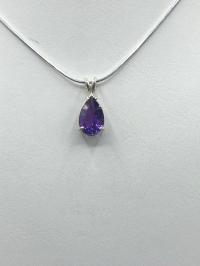 Amethyst Necklace by Suzanne Woodworth
