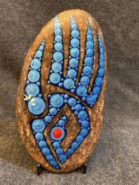 Blue Bear Claw by Kay Naranjo