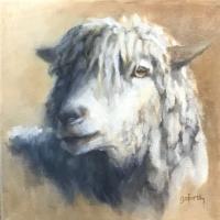 Susie Q (Sheep) by Mary Goforth