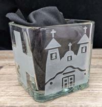 Candle Holder - Church by Judy Moore