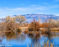 Sandia with Pond by Janet Haist