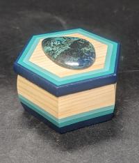 Box with Shatuckite Stone by Lu Heater