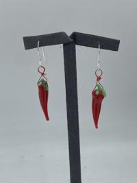 Chile Earrings by Suzanne Woodworth